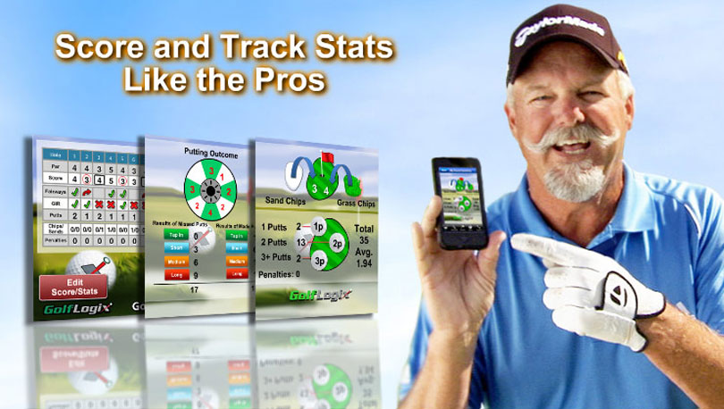 Golf GPS Scores Track Stats